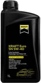 Моторное масло KRAFT Euro SN 5W-40 синтетическое
