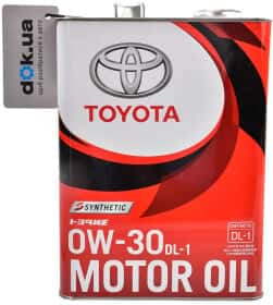 Моторное масло Toyota DL-1 0W-30 синтетическое