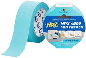 Малярный скотч HPX 4900 MultiMask EW5050 на бумажной основе 48 мм x 50 м