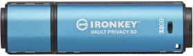 Флешка Kingston IronKey Vault Privacy 50 32 ГБ