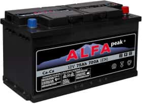 Акумулятор A-Mega 6 CT-75-R A2-75-MP