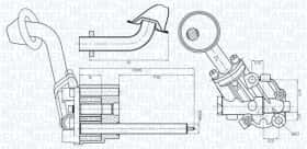 Оливний насос Magneti Marelli 351516000005