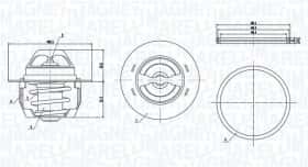 Термостат Magneti Marelli 352317005140