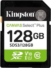 Карта памяти Kingston Canvas Select Plus SD 128 ГБ Карта памяти Kingston Canvas Select Plus SD 128 ГБ
