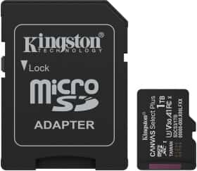 Карта пам’яті Kingston Canvas Select Plus MicroSD 1 ТБ з SD-адаптером