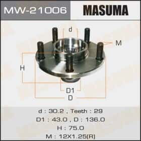 Комплект ступицы колеса MASUMA MW21006