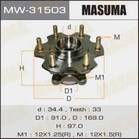 Комплект ступицы колеса MASUMA MW31503