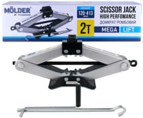 Домкрат Molder Scissor Jack ромбовидный механический 2 т MA32020