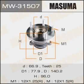 Комплект ступицы колеса MASUMA mw31507