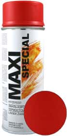Аэрозольная краска Maxi Color красная термостойкая 400 мл