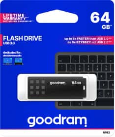 Флешка Goodram UME3 Black 64 ГБ Флешка Goodram UME3 Black 64 ГБ