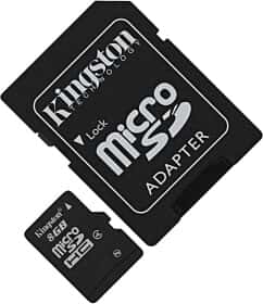 Карта пам’яті Kingston microSDHC 8 ГБ Карта пам’яті Kingston microSDHC 8 ГБ