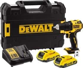 Шуруповерт DeWALT аккумуляторный DCD708D2T (2 аккумулятора + ЗУ + чехол)