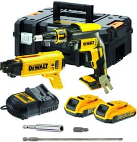 Шурупокрут DeWALT акумуляторний DCF620D2K (2 акумулятори + ЗП + насадки + чохол)