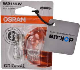 Автолампа Osram Original W21/5W W3x16q 5 W 21 W прозора 7515-02B