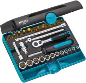 Набір торцевих головок та компонентів Hazet 854 1/4" (30 пр.)