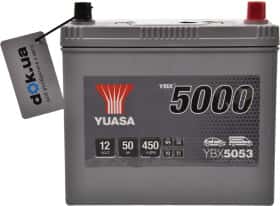 Акумулятор Yuasa 6 CT-50-R Silver High Performance ybx5053
