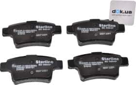 Тормозные колодки Starline BD S854P