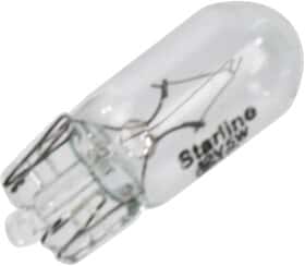 Автолампа Starline Standard W5W W2,1x9,5d 5 W прозрачная 9999997