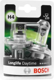 Автолампа Bosch Longlife Daytime H4 P43t 55 W 1987301415