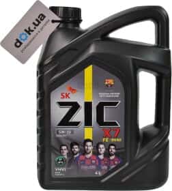 Моторное масло ZIC X7 FE 5W-20 синтетическое Моторное масло ZIC X7 FE 5W-20 синтетическое