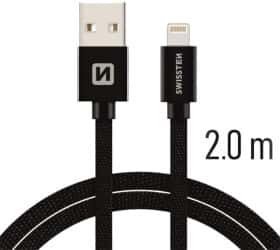 Кабель Swissten DOSWS71523301 USB - Apple Lightning 2 м Кабель Swissten DOSWS71523301 USB - Apple Lightning 2 м