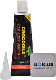 Герметик Crocodile Car Body Sealant белый Герметик Crocodile Car Body Sealant белый