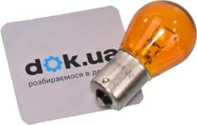 Автолампа Tesla Standard PY21W BAU15s 21 W оранжевая b52301