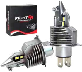 Автолампа HeadLight Fighter H4 P43t 30 W біла 00-00020119