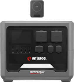 Зарядная станция Intertool Storm 1800 W 1024Wh / 40000mAh Зарядная станция Intertool Storm 1800 W 1024Wh / 40000mAh