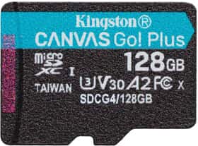 Карта пам’яті Kingston Canvas Go! Plus microSDXC 128 ГБ SDCG4/128GBSP Карта пам’яті Kingston Canvas Go! Plus microSDXC 128 ГБ SDCG4/128GBSP
