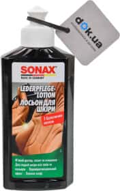 Полироль для салона Sonax Leder Pflege Lotion кожаный салон 250 мл