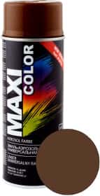 Аерозольна фарба Maxi Color горіхово-коричнева RAL 8011 глянсова 400 мл