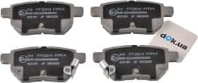 Тормозные колодки Japanparts PP-214AF
