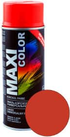 Аерозольна фарба Maxi Color червоногаряча RAL 2002 глянсова 400 мл