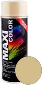 Аэрозольная краска Maxi Color бежевая RAL 1001 глянцевая 400 мл