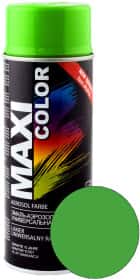 Аерозольна фарба Maxi Color Універсальна жовто-зелена RAL 6018 глянсова 400 мл