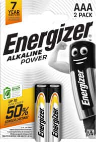 Батарейка Energizer Alkaline Power LR03AP-2B AAA (мизинчиковая) 1,5 V 2 шт