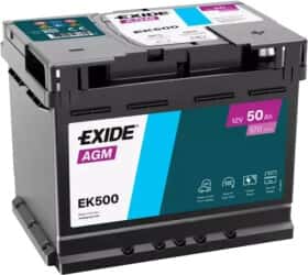 Аккумулятор Exide 6 CT-50-R AGM EK500