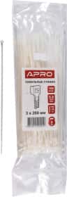 Стяжка Apro ctw3200 200 мм 3 мм 100 шт