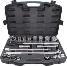 Набор торцевых головок и комплектующих Intertool ET6023 3/4" (20 пр.)