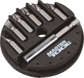 Набір бит з тримачем MasterTool 40-0381 6 шт.