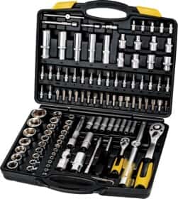Набір бит та торцевих головок з тріскачкою MasterTool 78-5111 93 шт.