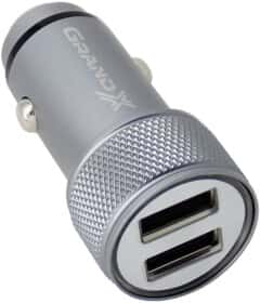 USB зарядка в авто Grand-X CH-07DG USB зарядка в авто Grand-X CH-07DG