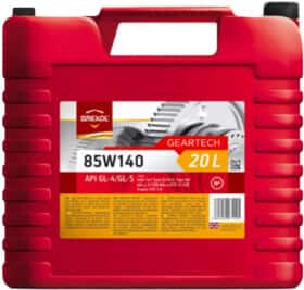 Трансмісійна олива Brexol Geartech EP GL-4 / 5 85W-140 напівсинтетична Трансмісійна олива Brexol Geartech EP GL-4 / 5 85W-140 напівсинтетична