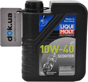 Моторное масло 4T Liqui Moly Motorbike Scooter 10W-40 минеральное