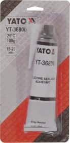 Формувач прокладок Yato Silicone Sealant Adhesive сірий Формувач прокладок Yato Silicone Sealant Adhesive сірий