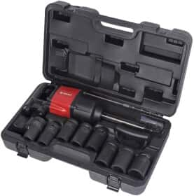 Пневмогайковерт Forsage F-SM-47-4072LK (торцевые головки + чехол)