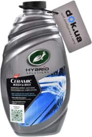 Автошампунь-поліроль концентрат Turtle Wax Hybrid Solutions Ceramic Wash & Wax з воском Автошампунь-поліроль концентрат Turtle Wax Hybrid Solutions Ceramic Wash & Wax з воском