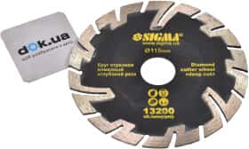 Круг відрізний Sigma Deep Cut 1923021 115 мм
